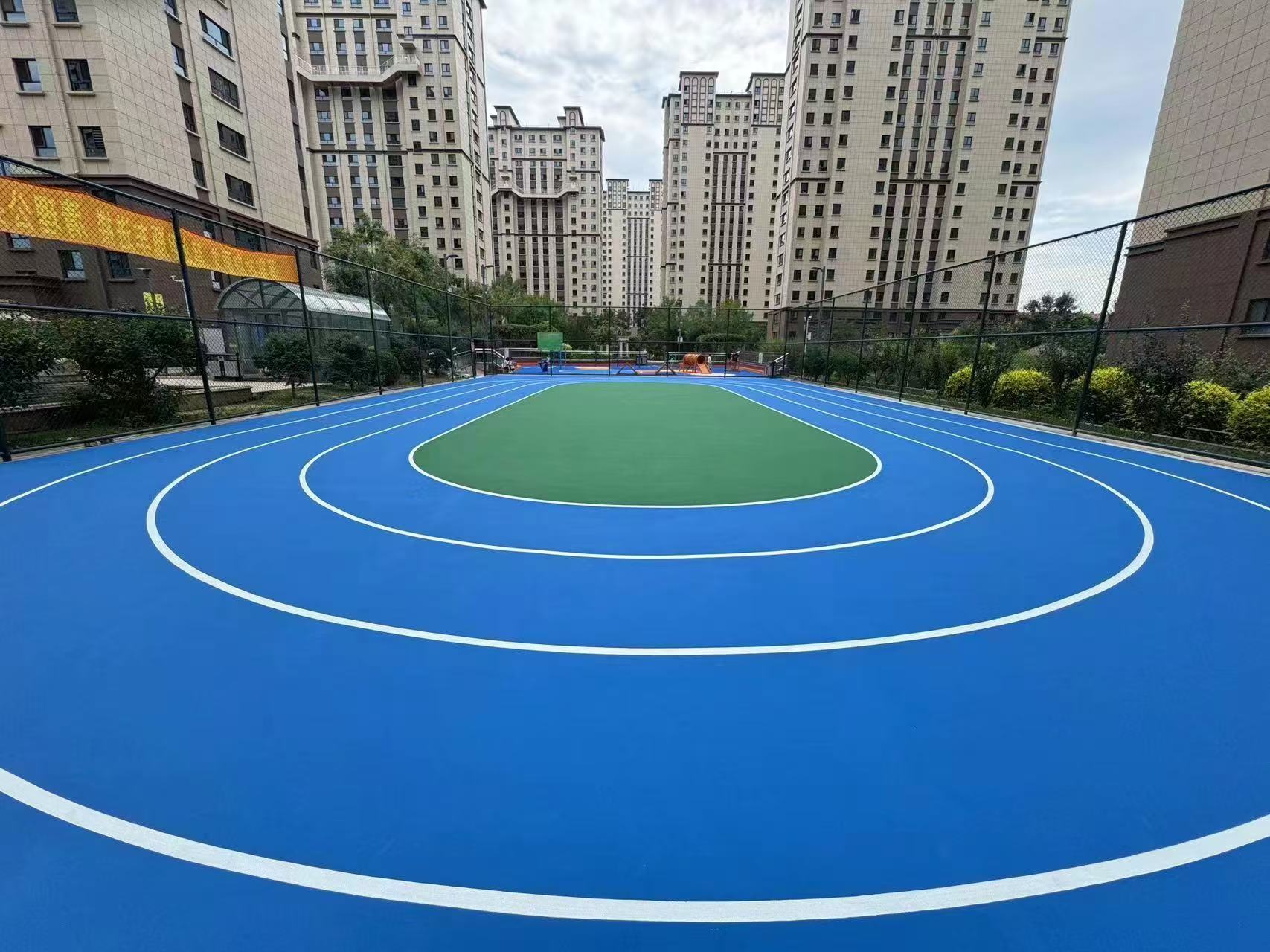 铜陵市学校塑胶跑道塑胶地坪 - 方案