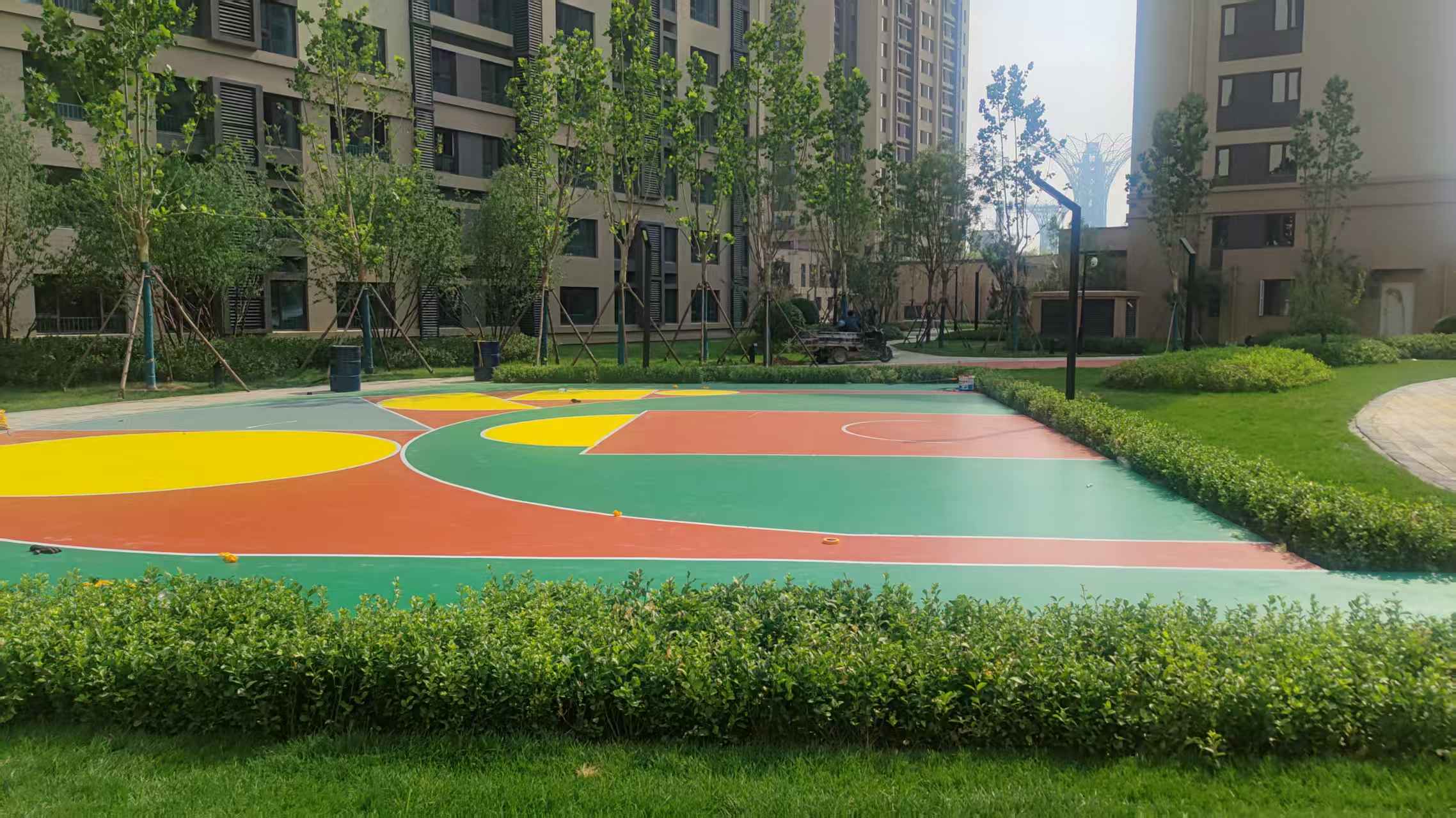 铜陵市幼儿园塑胶跑道塑胶地坪 - 厂家